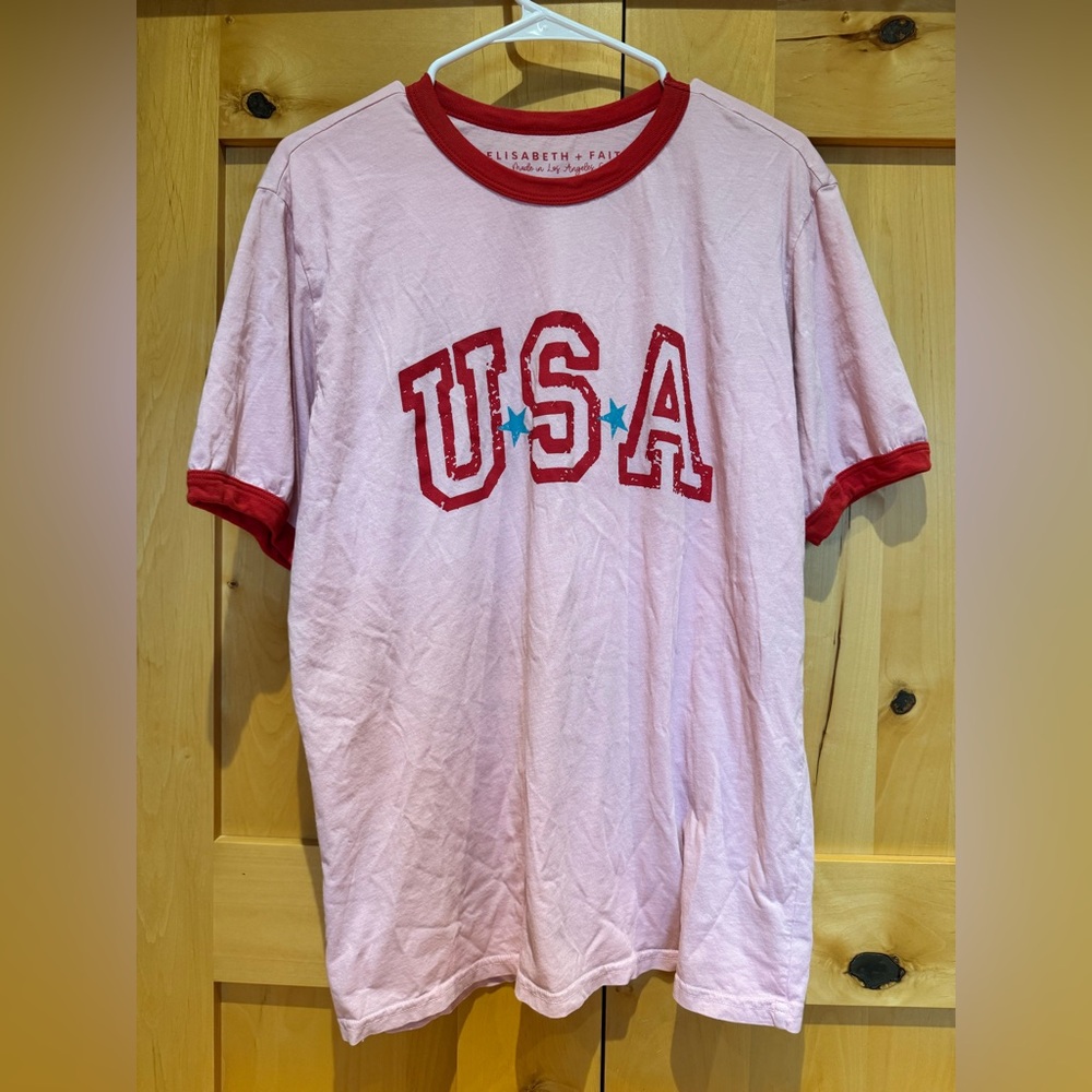 Elisabeth + Faith USA Tee